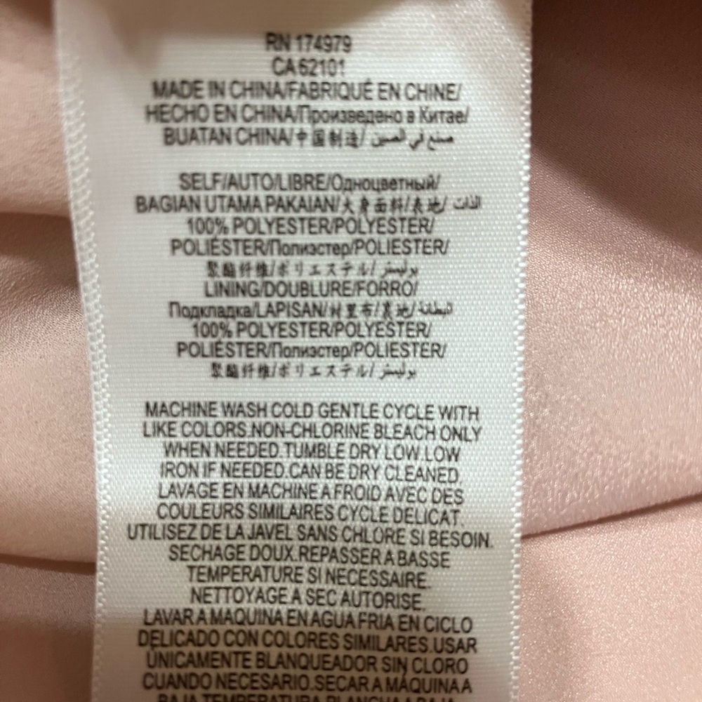 BCBGMaxAzria Claire Sleeveless Draped Skirt Dress in Bare Pink - Picture 9 of 13